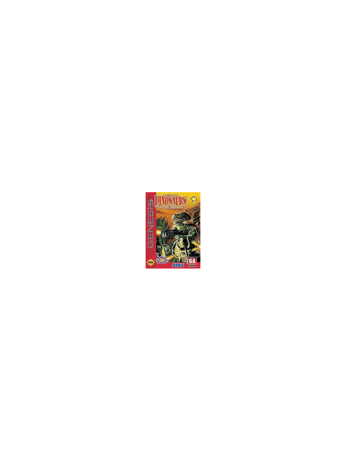 Dinosaurs for Hire - Sega Genesis