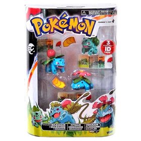 Pokémon - 3 Pack Evolution - Bulbasaur, Ivysaur, Venusaur Pokémon - 3 Pack Evolution - Bulbasaur, Ivysaur, Venusaur
