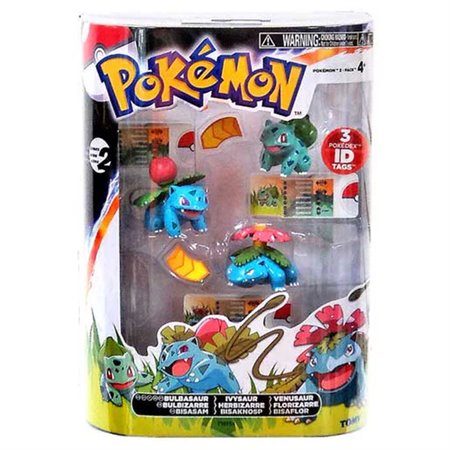 Pokémon - 3 Pack Evolution - Bulbasaur, Ivysaur, Venusaur