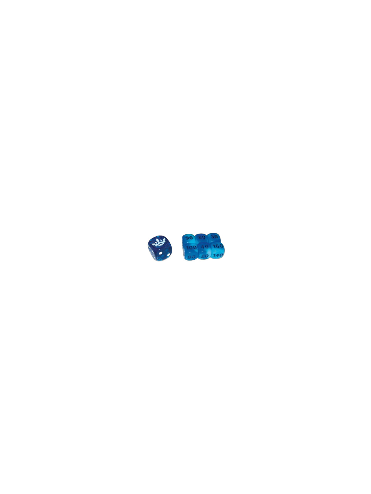 Chilling Reign Ice Rider Calyrex Dice Set