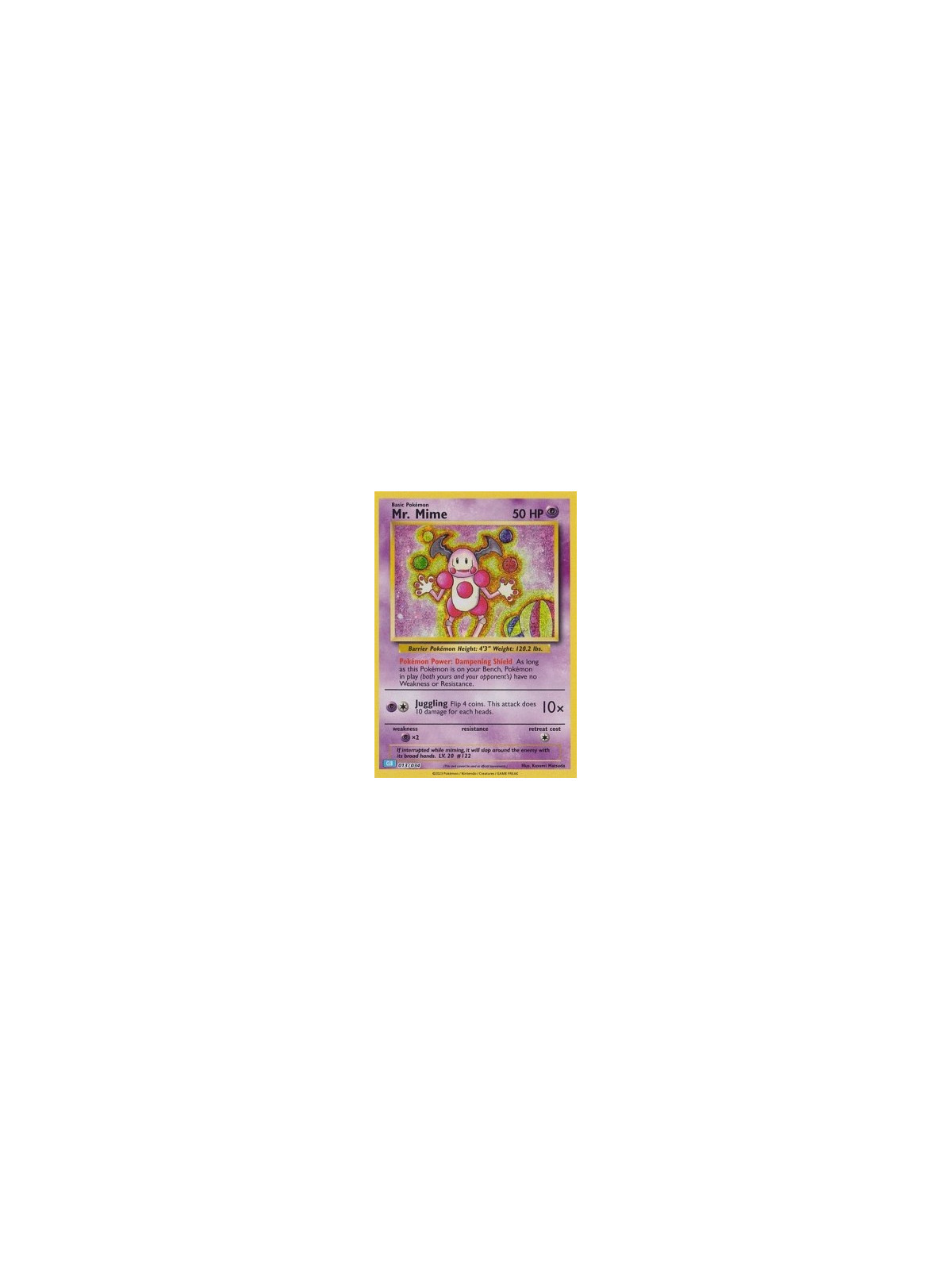 CLB 013 - Mr. Mime