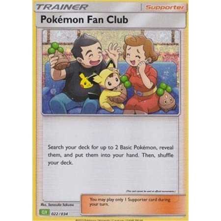 CLV 022 - Pokémon Fan Club