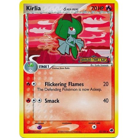 DF 033 - Kirlia Delta Species - Reverse Holo