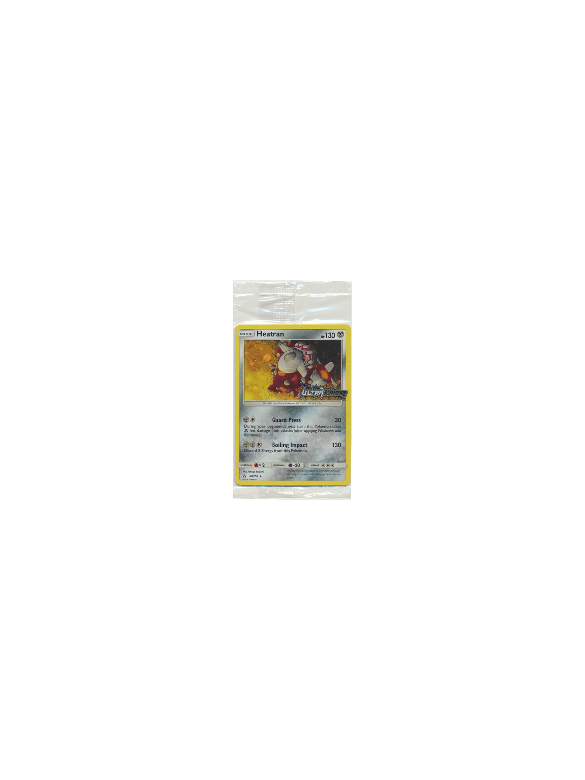 UPR 088 - Heatran - Promo Sealed