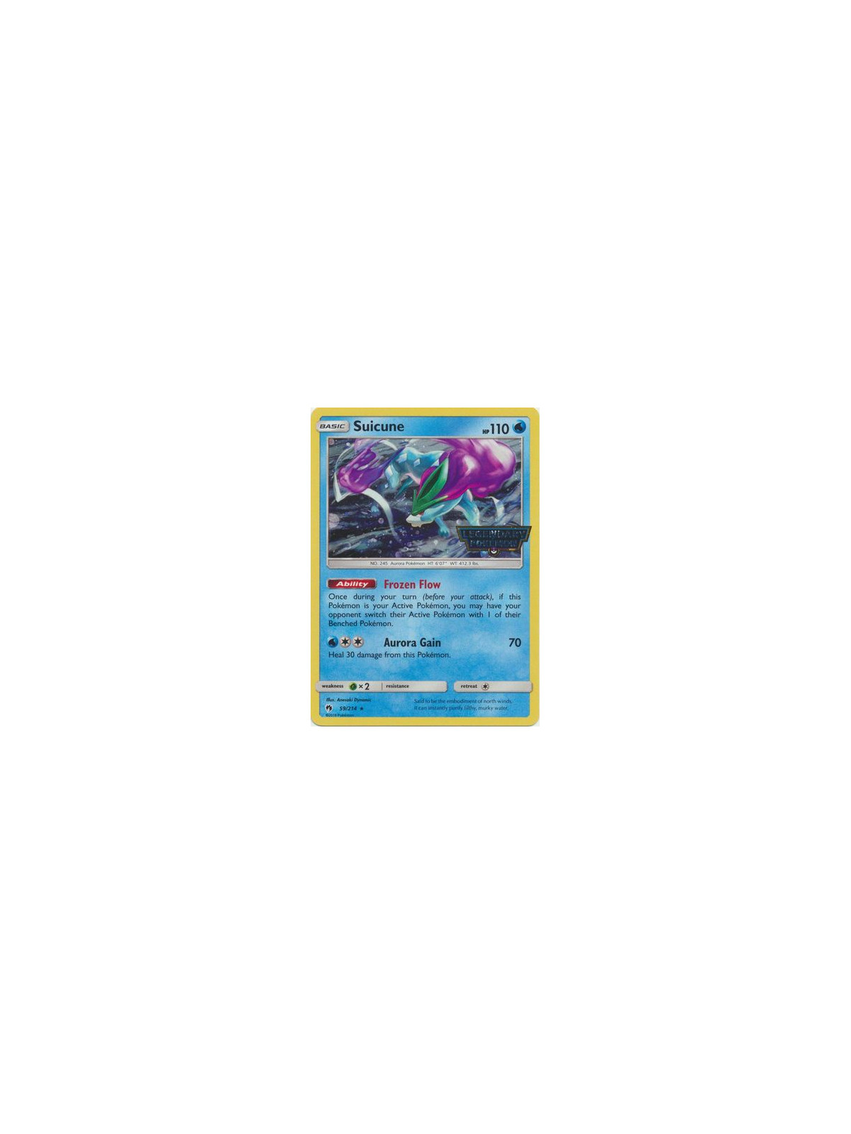 LOT 059 - Suicune - Promo Sealed