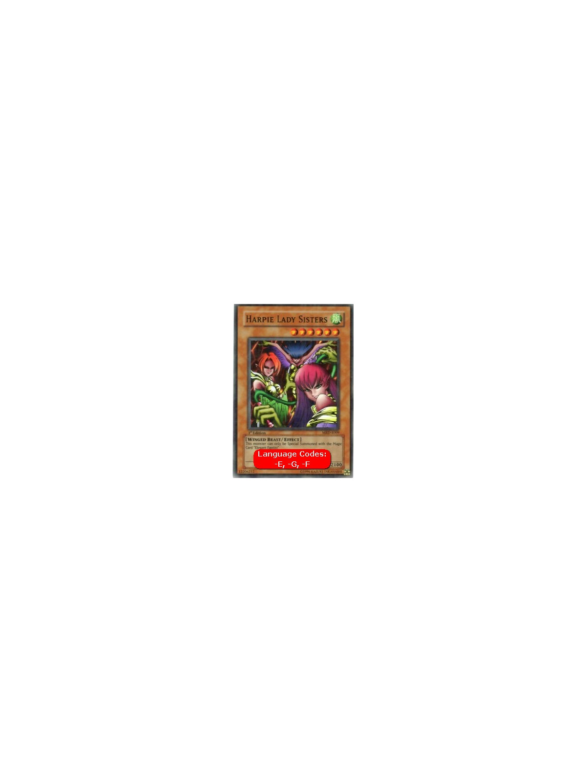 MRD-EN009 - Harpie Lady Sisters