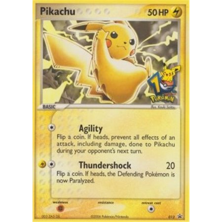 NP 012 - Pikachu - 10th Anniversary