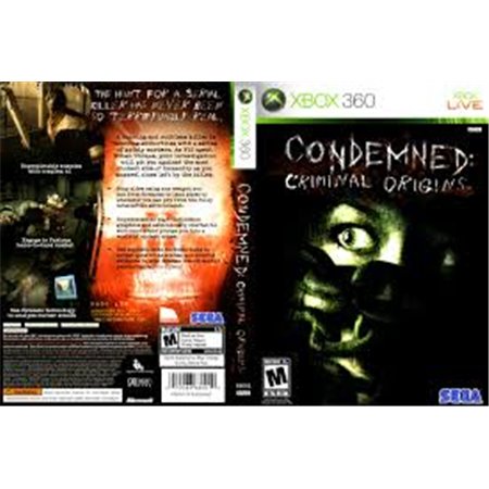 Condemned Criminal Origins (NTSC) - Xbox 360