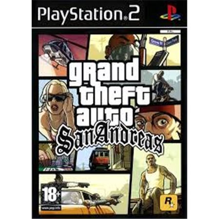 Grand Theft Auto San Andreas - PS2