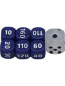 Pokémon Clear & Blue Dice Set