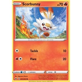 SSH 031 - Scorbunny - Holo SSH 031 - Scorbunny - Holo