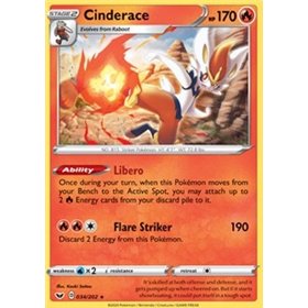 SSH 034 - Cinderace - Holo SSH 034 - Cinderace - Holo