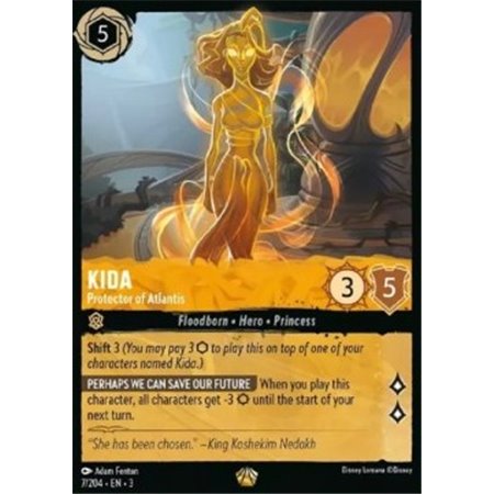 ITI 007 - Kida - Protector of Atlantis - Foil