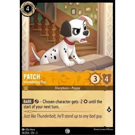 ITI 014 - Patch - Intimidating Pup - Foil