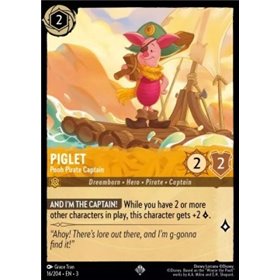 ITI 016 - Piglet - Pooh Pirate Captain - Foil ITI 016 - Piglet - Pooh Pirate Captain - Foil