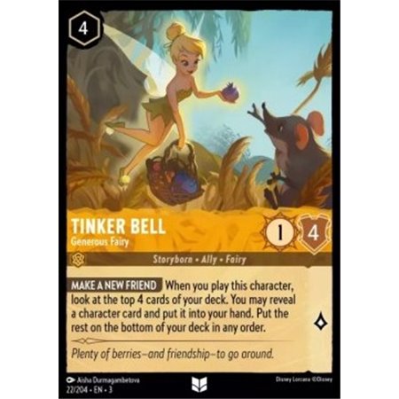 ITI 022 - Tinker Bell - Generous Fairy - Foil