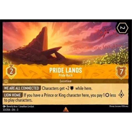 ITI 033 - Pride Lands - Pride Rock - Foil