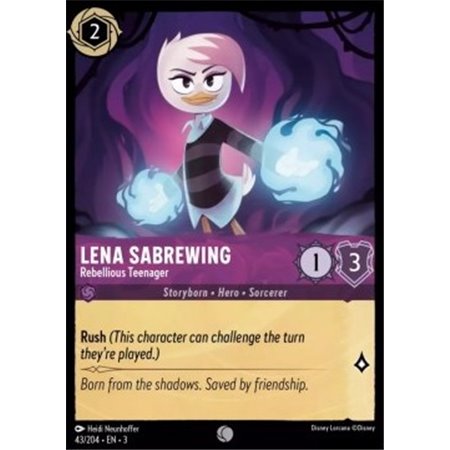 ITI 043 - Lena Sabrewing - Rebellious Teenager - Foil