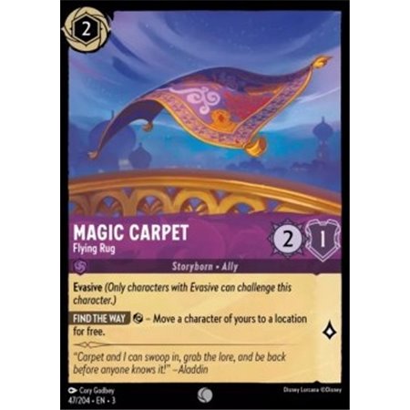 ITI 047 - Magic Carpet - Flying Rug - Foil