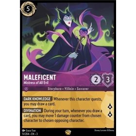 ITI 051 - Maleficent - Mistress of All Evil - Foil ITI 051 - Maleficent - Mistress of All Evil - Foil
