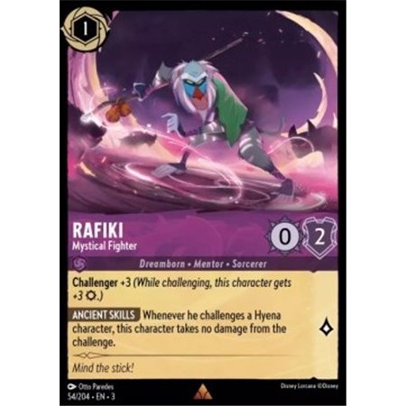 ITI 054 - Rafiki - Mystical Fighter - Foil