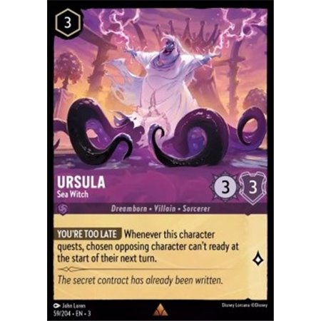 ITI 059 - Ursula - Sea Witch - Foil