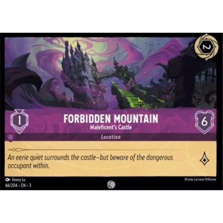 ITI 066 - Forbidden Mountain - Maleficent's Castle - Foil