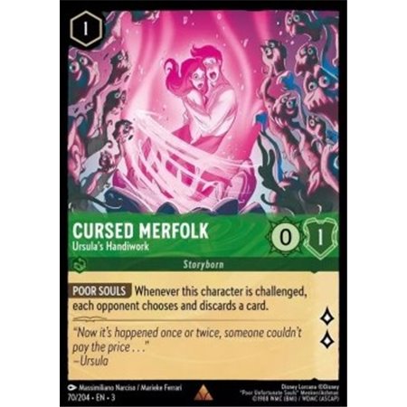 ITI 070 - Cursed Merfolk - Ursula's Handiwork - Foil