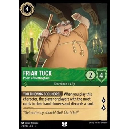 ITI 073 - Friar Tuck - Priest of Nottingham - Foil