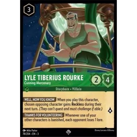 ITI 078 - Lyle Tiberius Rourke - Cunning Mercenary - Foil