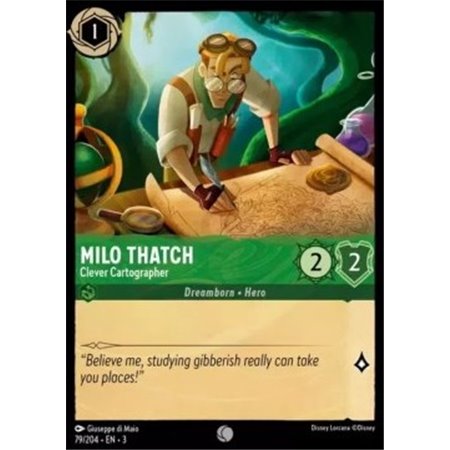 ITI 079 - Milo Thatch - Clever Cartographer - Foil