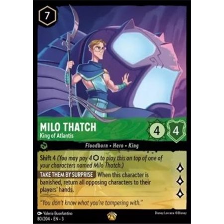 ITI 080 - Milo Thatch - King of Atlantis - Foil