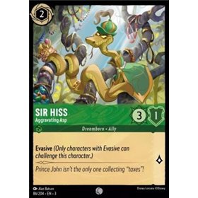 ITI 086 - Sir Hiss - Aggravating Asp - Foil ITI 086 - Sir Hiss - Aggravating Asp - Foil