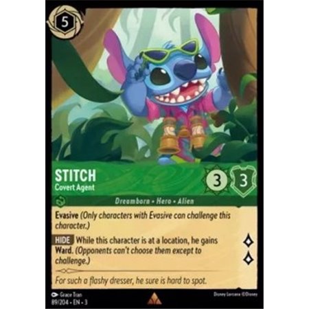 ITI 089 - Stitch - Covert Agent - Foil