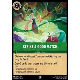 ITI 096 - Strike a Good Match ITI 096 - Strike a Good Match