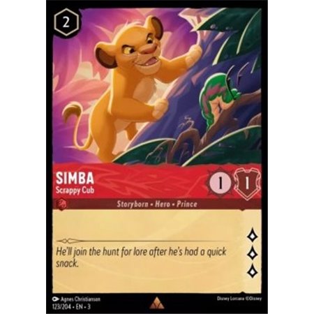 ITI 123 - Simba - Scrappy Cub - Foil