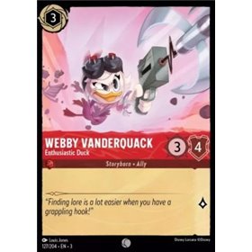 ITI 127 - Webby Vanderquack - Enthusiastic Duck - Foil ITI 127 - Webby Vanderquack - Enthusiastic Duck - Foil