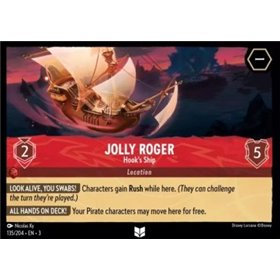 ITI 135 - Jolly Roger - Hook's Ship - Foil ITI 135 - Jolly Roger - Hook's Ship - Foil