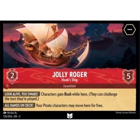 ITI 135 - Jolly Roger - Hook's Ship - Foil