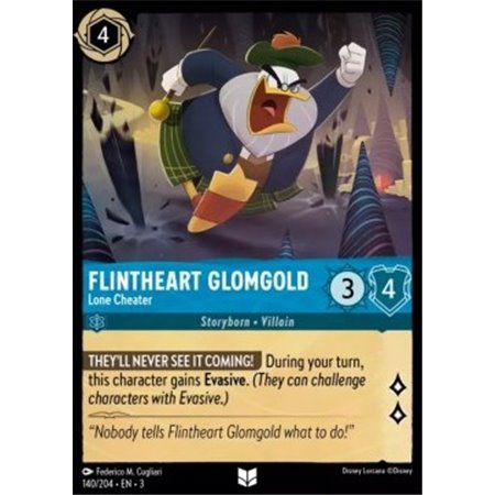 ITI 140 - Flintheart Glomgold - Lone Cheater - Foil