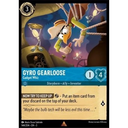 ITI 144 - Gyro Gearloose - Gadget Whiz - Foil