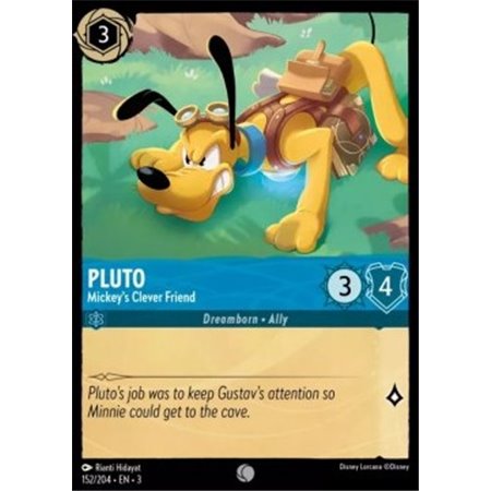 ITI 152 - Pluto - Mickey's Clever Friend - Foil