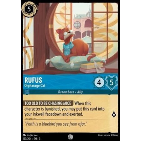 ITI 153 - Rufus - Orphanage Cat - Foil