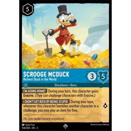 ITI 154 - Scrooge McDuck - Richest Duck in the World - Foil