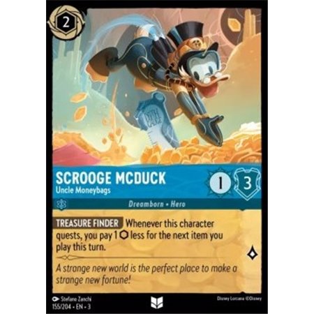 ITI 155 - Scrooge McDuck - Uncle Moneybags - Foil