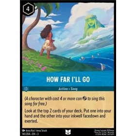 ITI 161 - How Far I'll Go - Foil ITI 161 - How Far I'll Go - Foil