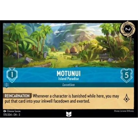 ITI 170 - Motunui - Island Paradise - Foil