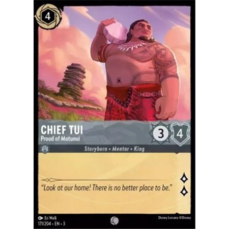 ITI 171 - Chief Tui - Proud of Motunui - Foil