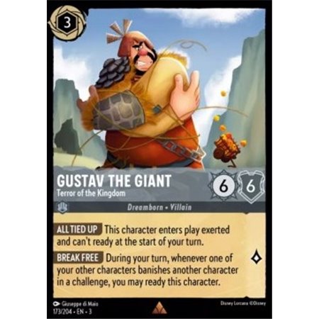 ITI 173 - Gustav the Giant - Terror of the Kingdom - Foil