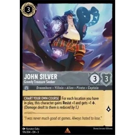 ITI 176 - John Silver - Greedy Treasure Seeker - Foil